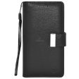 LG K40 X420 K12PLUS Double Flap Wallet Case WCFC13 Black Online Sale