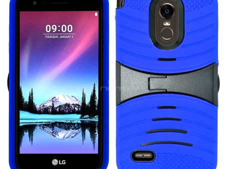 LG G Stylo 3 Hybrid Case 08 w. Stand Blue For Cheap