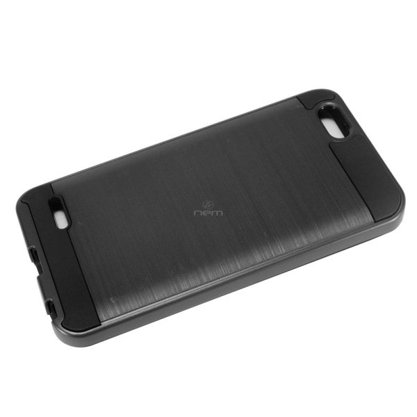 ZTE TEMPO X N9137 Brushed Hybrid Armor Case HYB32 Black Online now