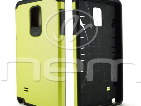 Samsung Galaxy Note 4 Hyb16 Case Yellow Black tpu Fashion