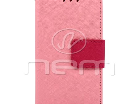 LG G5 Folio Wallet Case WCFC09 Pink Hot on Sale