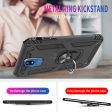 LG Stylo 5 Hybrid Case Ring Kickstand HYB08R Black Sale