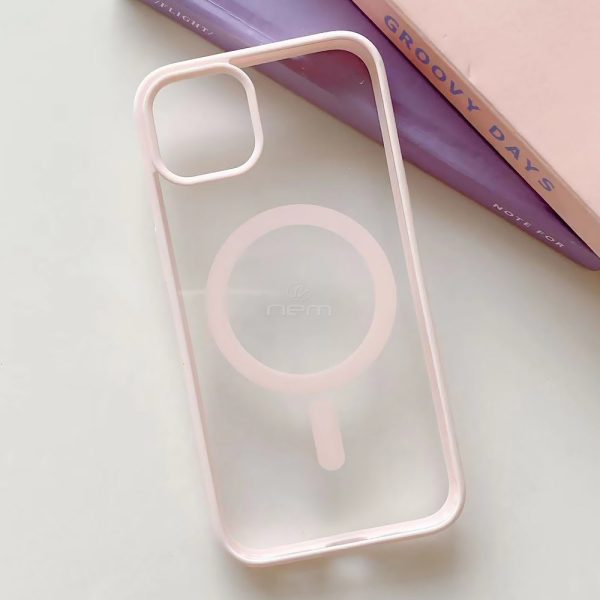 iPhone 14 6.7  Plus Magsafe TPC Bumper Case TPC30 Pink For Sale