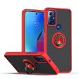 Moto G Play 2023 Matte Magnetic Ring Stand TPC15 Red Hot on Sale