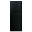 Fresh Refrigerator 397 Liters Glass Harmony - Black  FNT-MR470 YGَQBM Fashion