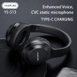 Bluetooth Wireless Surround Sound Headphone YS513 Black Online