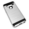 LG V50 Thin Q Brushed Hybrid Case HYB32 Silver For Sale