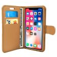 Apple iPhone X XS Diamond Wallet Case DWC03 Gold Online Sale