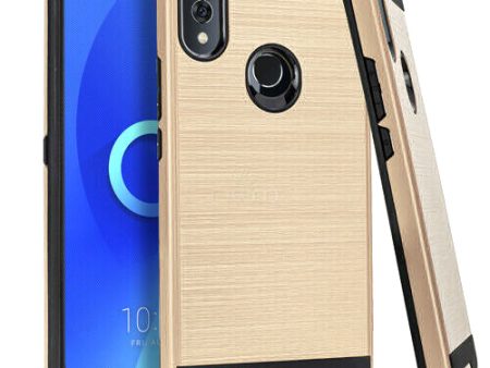 ALCATEL 3V 2019 5032 HYB32 Brushed Case HYB32 Gold Online Hot Sale