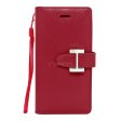 iPhone X XS Leather Wallet Case WCFC12A Red Online now