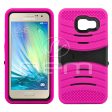 Samsung Galaxy A3 Hybrid Case 08 With Stand Pink Black Discount