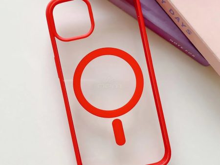 iPhone 14 6.1  Pro Magsafe TPC Bumper Case TPC30 Red on Sale