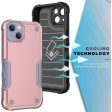 iPhone 14 Plus NonSlip Shockproof Hybrid Case HYB76 RoseGold For Cheap