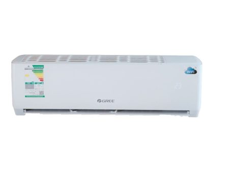 Gree Split Air Conditioner, 2.25 Hp, Cold Heat, Plasma Inverter - White For Sale