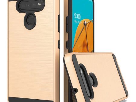 ýLG K51 LG Reflect LG Q51 Brushed Case HYB32 Gold on Sale