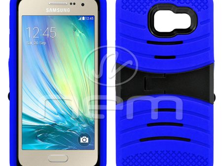 Samsung Galaxy A3 Hybrid Case 08 With Stand Blue Black Cheap