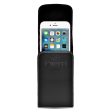 Apple iPhone 4 Small Vertical Leather Pouch PV078 Black Fashion