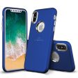 iPhone X   XS  Electroplated Metallic Soft Case HYB41 Blue Online