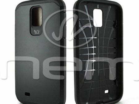 Samsung Galaxy S4 Hyb16 Case Black Black tpu Online now