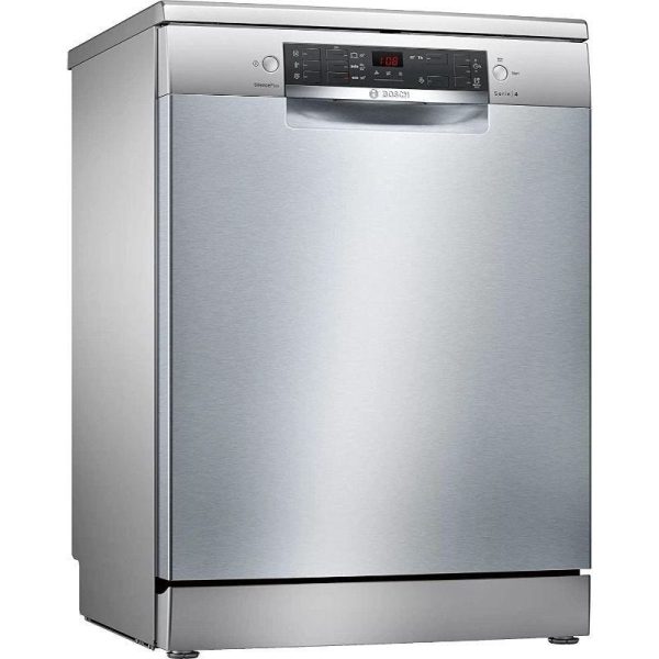 Bosch Series 4 Digital Dishwasher, 13 Place Settings, 6 Programs, Inox - SMS4EMI60T Online Hot Sale