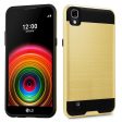 LG X Power K210 Brushed Hybrid Armor Case HYB32 Gold Online