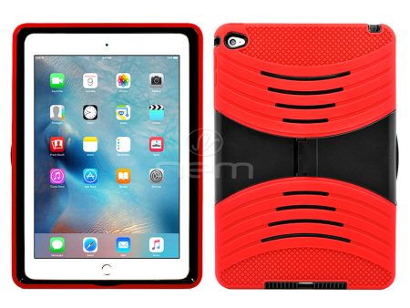 Apple Ipad Mini 4 Hybrid Case 08 With Stand Red Black Online Sale