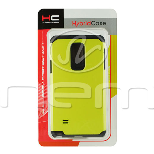 Samsung Galaxy Note 4 Hyb16 Case Yellow Black tpu Fashion