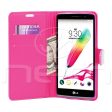 LG G Stylo LS770 Diamond Wallet Case DWC02 Pink on Sale