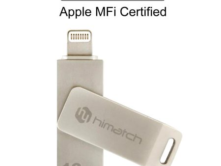 MFi USB Mini Flash Drive Disk w. Lightning Connector 16GB Online