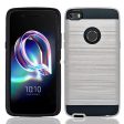 Alcatel Idol 5 6060 Brushed Hybrid Case HYB32 Silver Online now