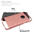 Alcatel Idol 5 6060 Brushed Hybrid Case HYB32 Rose Gold For Cheap