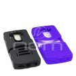 LG V10 Hybrid Case08 with stand Purple Black For Cheap