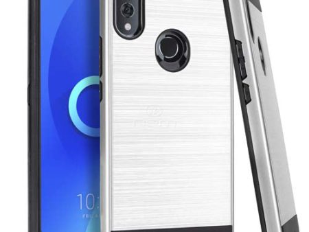 ALCATEL 3V 2019 5032 HYB32 Brushed Case HYB32 Silver Discount