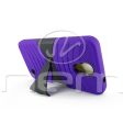 Samsung Galaxy Mega 2 Hybrid Case 08 with Stand Purple Black Discount