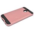 HTC Bolt Brushed Hybrid Armor Case HYB32 Rose Gold Sale