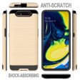 Samsung A80 A90 Brushed Hybrid Armor Case HYB32 Gold Fashion