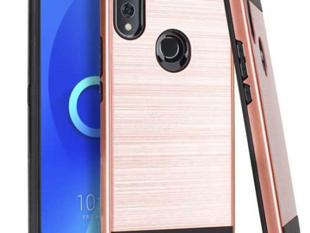 ALCATEL 3V 2019 5032 HYB32 Brushed Case HYB32 Rose Gold Fashion