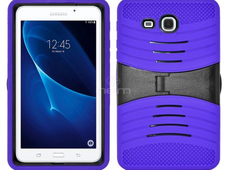 Samsung Tab A 7.0  T280 Hybrid Case 08 w Stand Purple Fashion