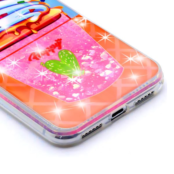 iPhone XS Max 6.5  Liquid Glitter TPU Case TPL06 Fruit Mix Cheap