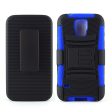 Samsung Galaxy S5 Clip Black Blue with Black Holster combo2 Discount