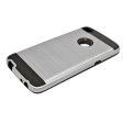 Alcatel Idol 5 6060 Brushed Hybrid Case HYB32 Silver Online now