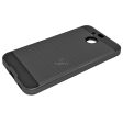 HTC Bolt Brushed Hybrid Armor Case HYB32 Black Online Hot Sale