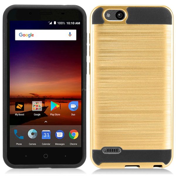 ZTE TEMPO X N9137 Brushed Hybrid Armor Case HYB32 Gold Online