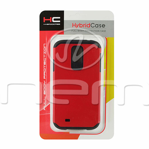 Samsung Galaxy S4 Hyb16 Case Red Black tpu Hot on Sale