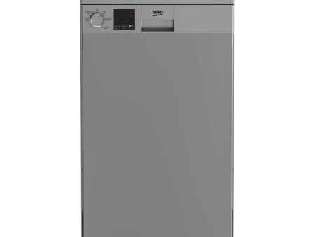 Beko Digital Dishwasher, 10 Place Settings, 5 Programs, Silver - DVS05020S Online Sale