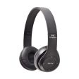 Kik_Wireless Bluetooth Over-Ear Headphones - Lightweight, Compact & Stylish Design, High-Fidelity Sound P47 for Universal Cell Phone And Bluetooth Device (Black) Online