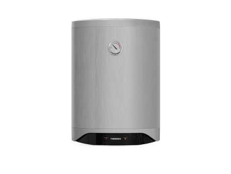 TORNADO Electric Water Heater, 50 Liters, Silver - TEEE-50MS Sale