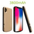 iPhone X XS Fast Charging Power Case 3800mAh Gold Online Sale