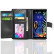 LG K40 X420 K12PLUS Double Flap Wallet Case WCFC13 Black Online Sale