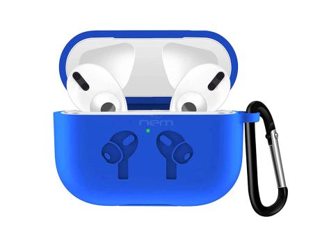 Silicone Earpod PRO Case Protective Cover EPCS-PRO Blue Item Code: EPCS-PRO-BL For Discount